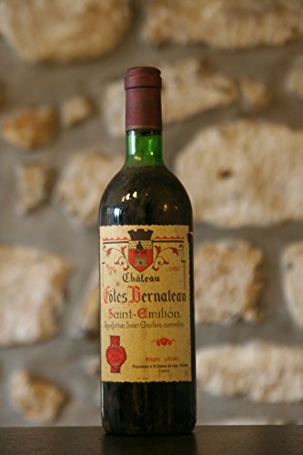 Château Cotes Bernateau, Saint Émilion, 1980