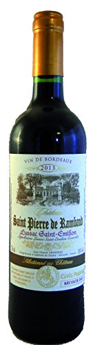 Château Saint Pierre de Rambaud Lussac Saint Emilion AOC Merlot 2013 Trocken (3 x 0.75 l)