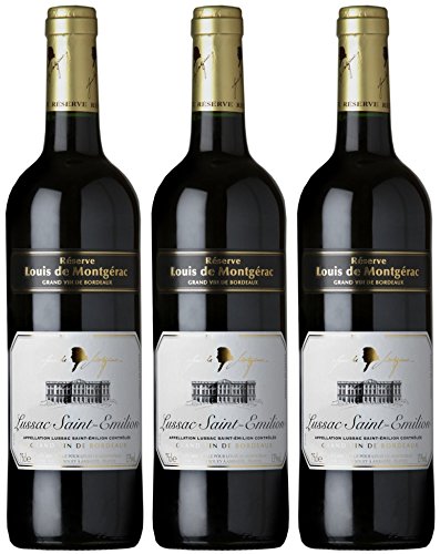 Louis de Montgérac Lussac-Saint-Émilion AC 2013 trocken (3 x 0.75 l)